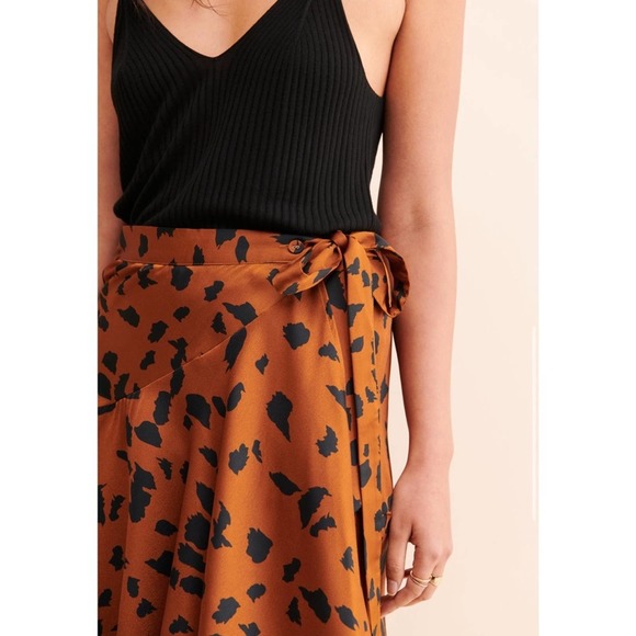 Cooper St Wrap Skirt Wild Cat Print - Picture 7 of 10
